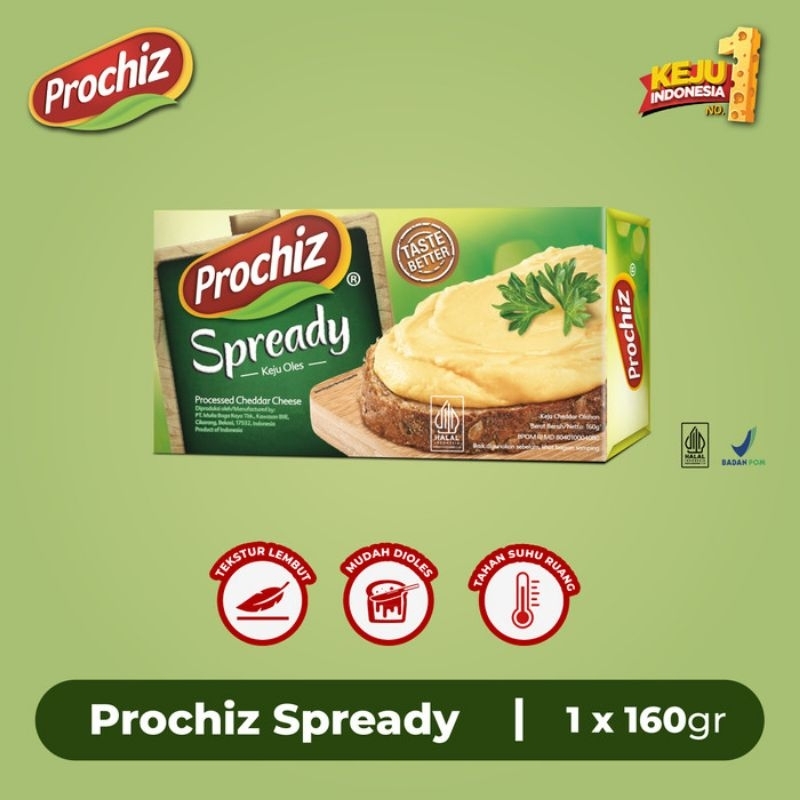 

Keju Prochiz Spready 160 Gr