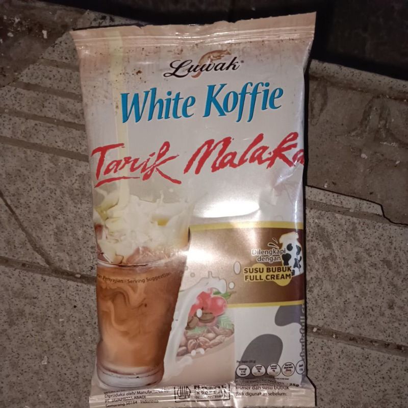 

Luwak White Coffe Tarik Malaka 1Renceng/10sachet