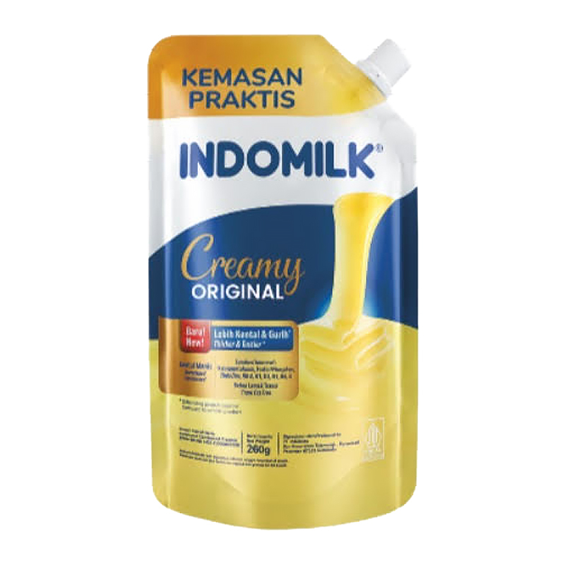 

Indomilk Krimer Kental Manis Putih Pouch 260 g