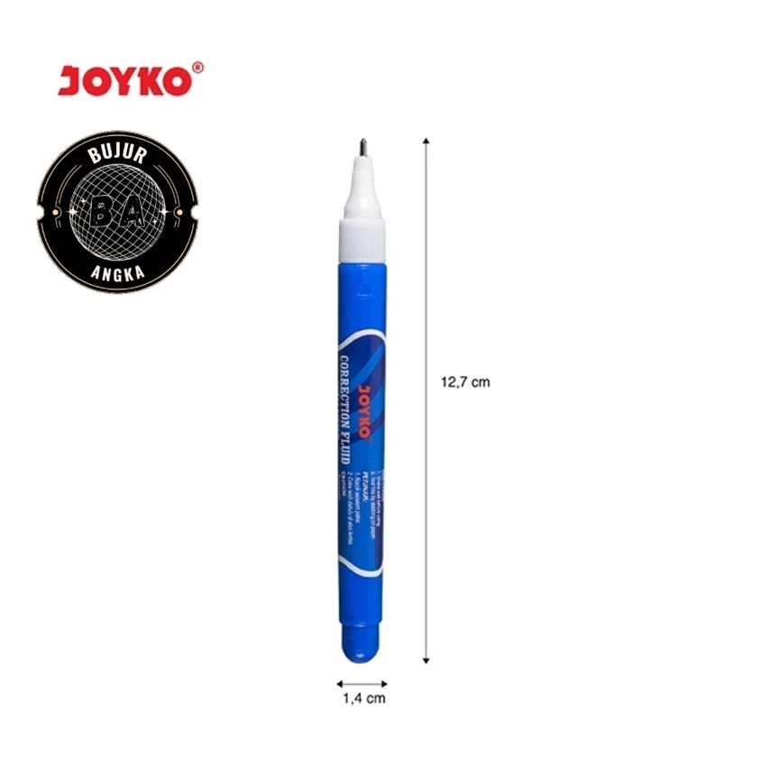 

(PER PCS) TIPE X / PENGHAPUS PEN / CORRECTION FLUID CAIR JOYKO CF-203A