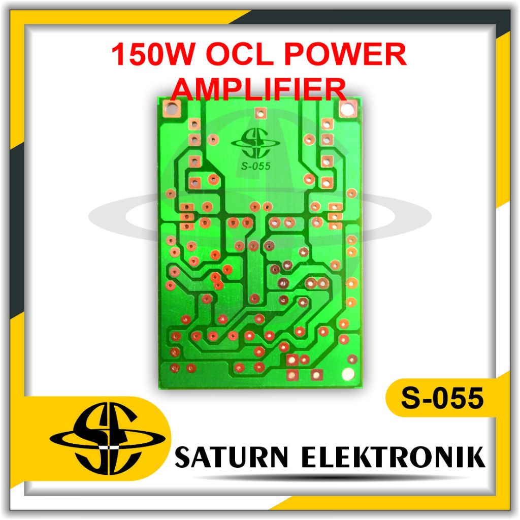 PCB 150W OCL Mono Power Amplifier S-055