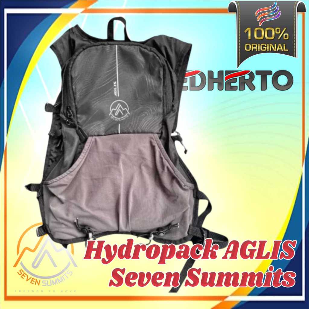 Hydrovest Aglis series SEVEN SUMMITS - Hydropack Vest seri Aglis Seven Summits - Tas Gowes Aglis Sev