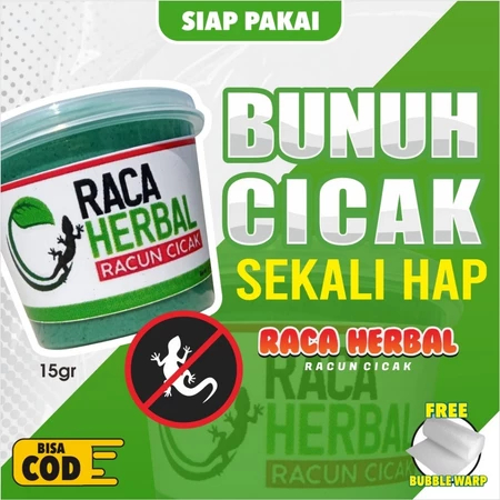 Racun Cicak Herbal Original Aman - Racun Cicak Ampuh - Racak Herbal - Obat Pembasmi Cicak