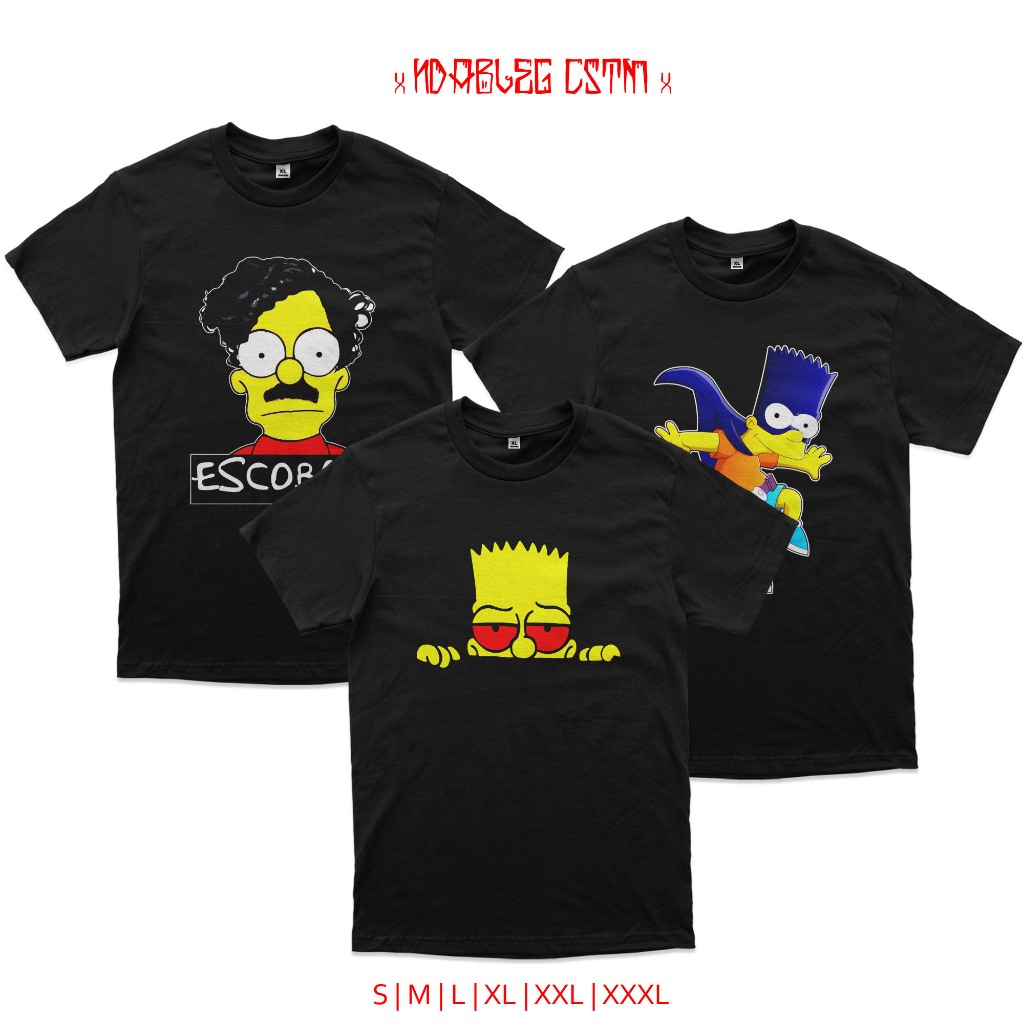 kaos bart simpson kaos simpson