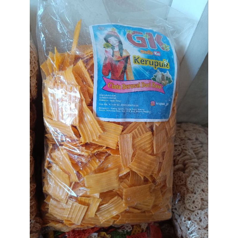 

KERUPUK JEREBET MERK GADISKU 500 GRAM