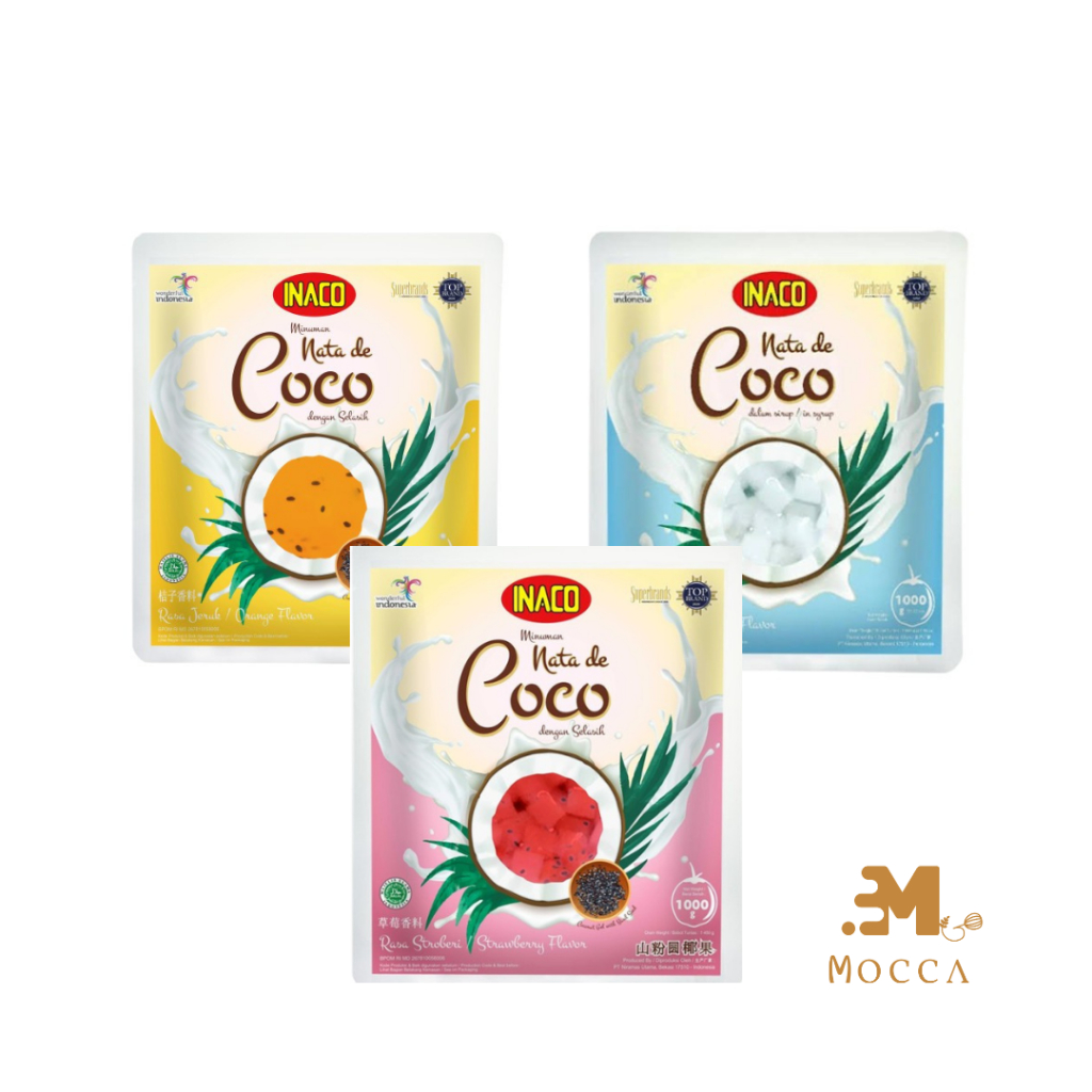 

INACO NATA DE COCO 1KG (ORANGE, STRAWBERRY, VANILA)