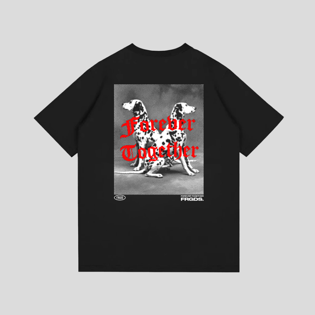 Fairgoods Kaos - Forever Together - Hitam
