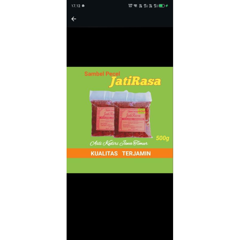 

bumbu pecel khas kediri 500g