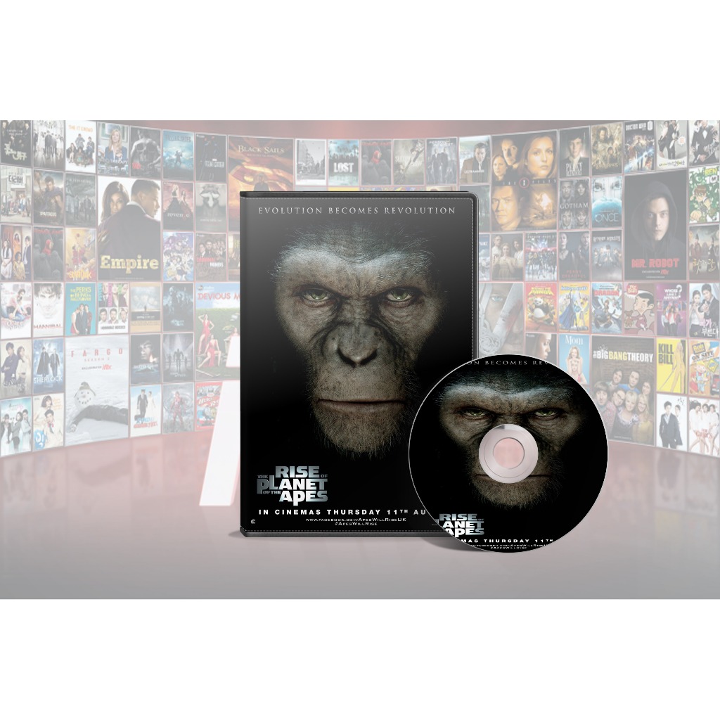 DVD Film Rise Of The Planet Of The Apes (2011)