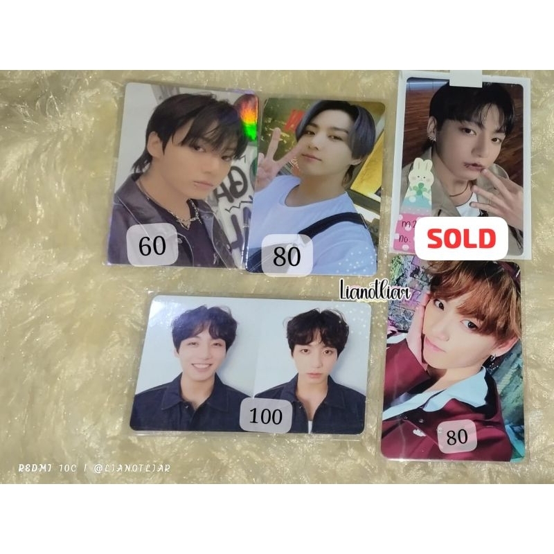 Photocard (PC) Official Jeon Jungkook (JK) BTS