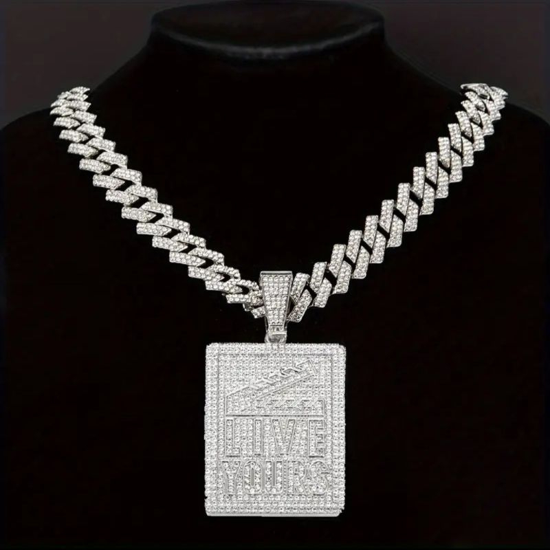 IcedOut Live Yours Cuban Chains HipHop MenWomen