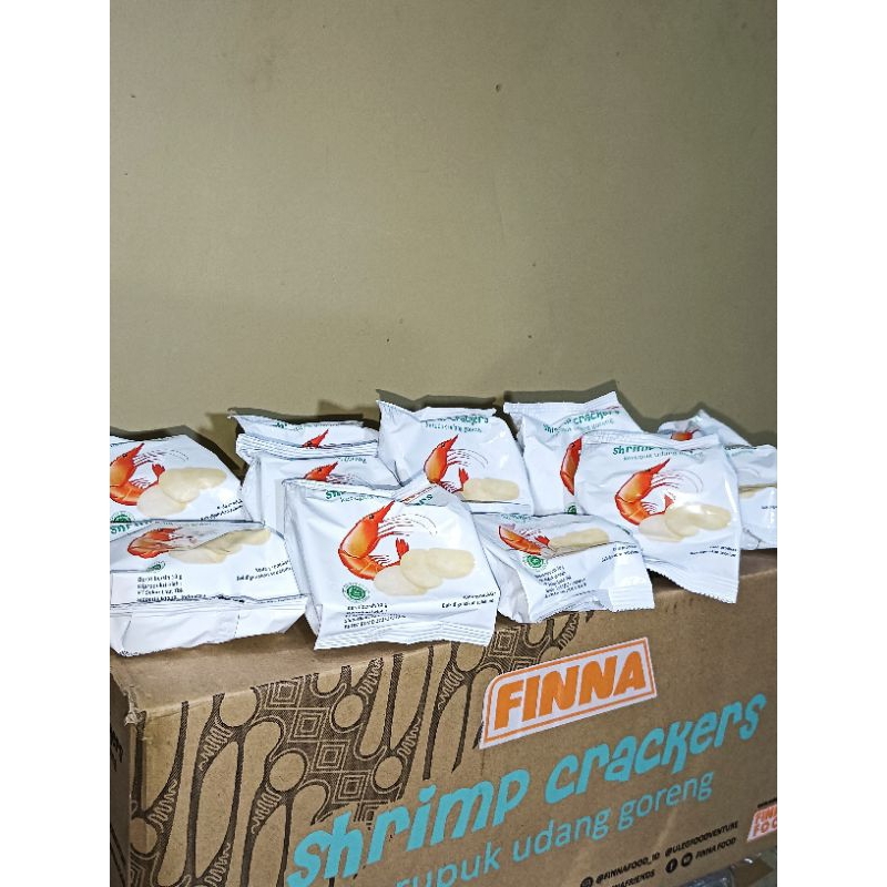

KRUPUK FINNA KARTON 10gr isi 120