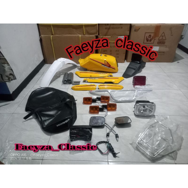 BODY FULLSET HONDA WIN 100. BODI FULLSET KOMPLIT HONDA WIN 100 WARNA KUNING. Termurah