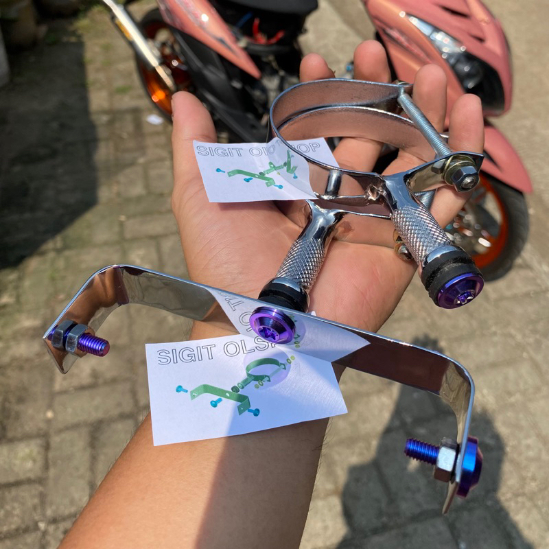 LUJ Bracket OC GSX / MX Matic Universal Oil Cooler Radiator OC GSX