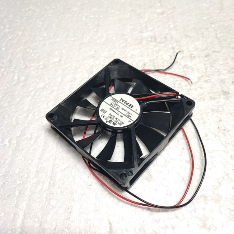 Kipas blower tipis NMB 8cm 24V 0,09A original gress baru suara lembut