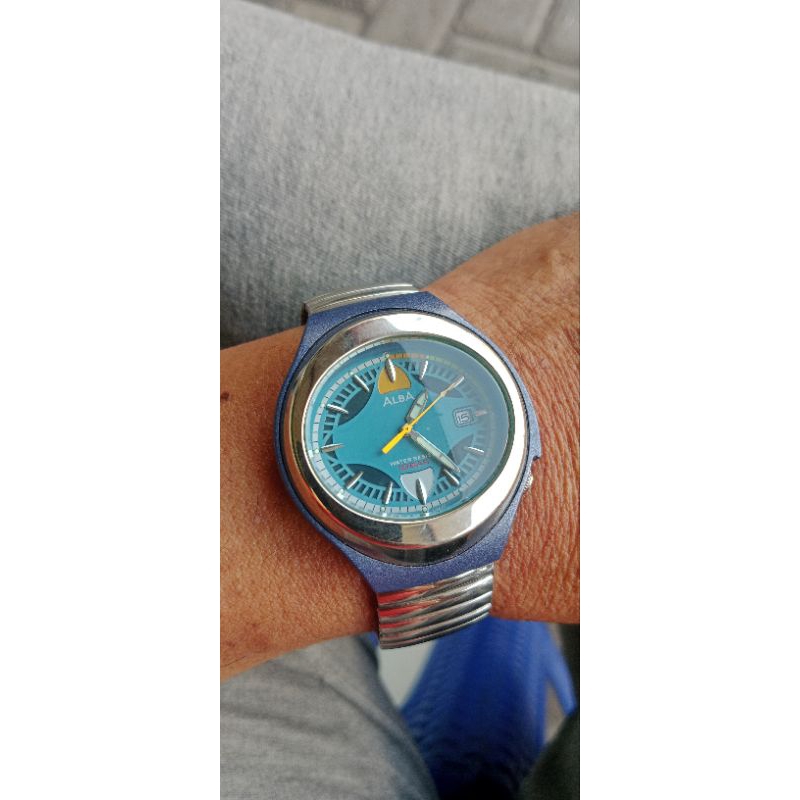 jam tangan alba sport bekas original