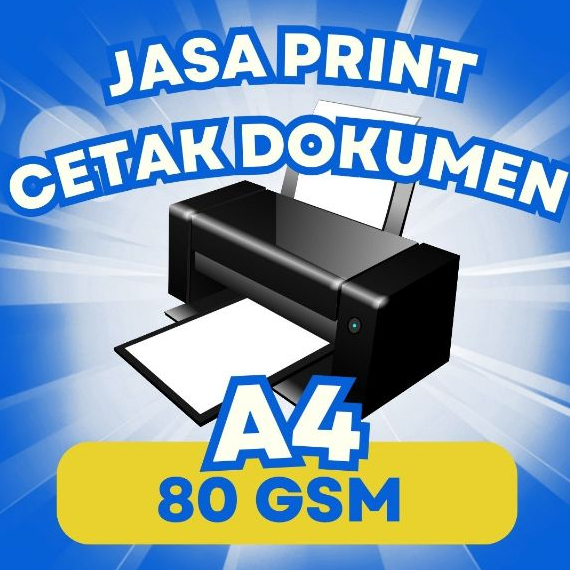 

Print / Cetak buku A4 / Jasa print A4 / cetak A4 / Full colour / Berwarna / Hitam putih