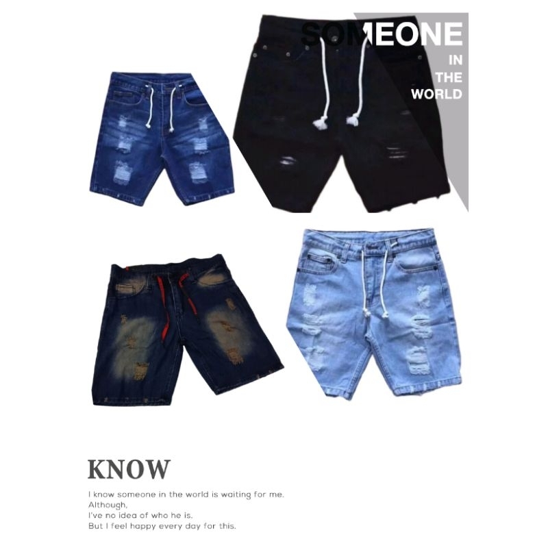 celana jeans celana pendek celana pendek pria sobek jeans pendek jeans celana celana pendek pria jea