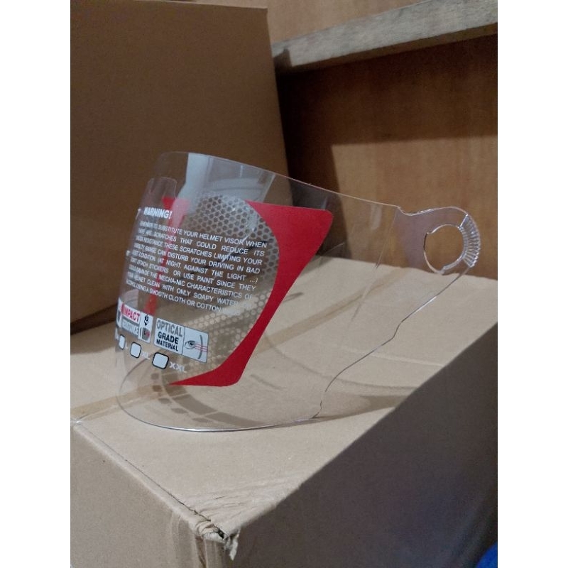 Kaca Helm Original KYT vision 1, KYT 2 VISION, KYT 2 VISTA, KYT K VISION