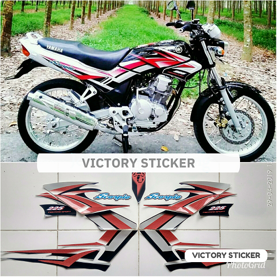 Striping SCORPIO tangki kotak