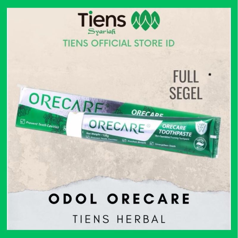 TIENS ORECARE Perontok Karang Gigi Perawatan Gigi Herbal Alami Halal BPOM