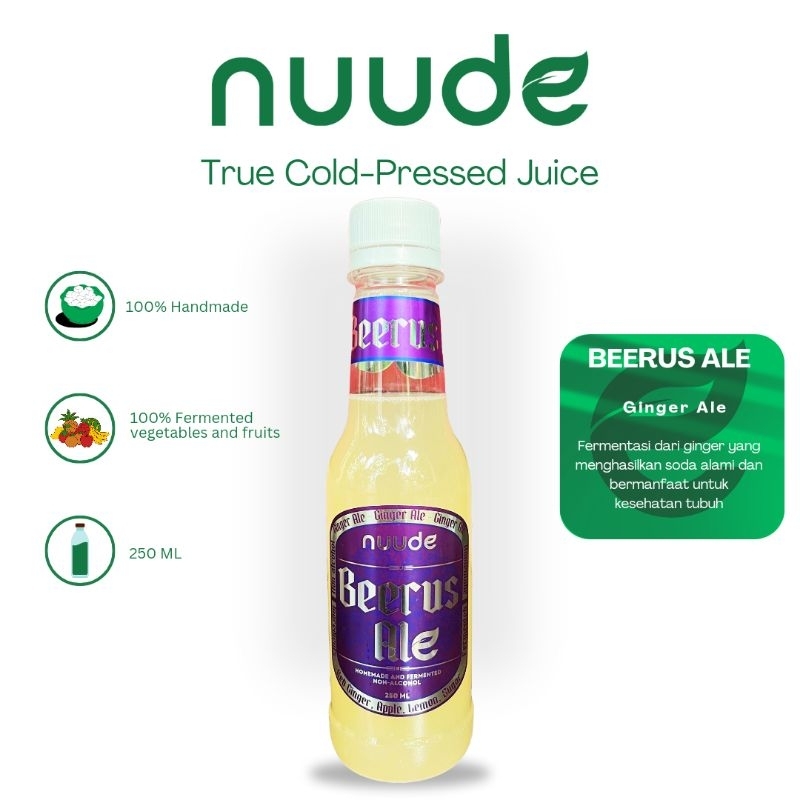 

Nuude - Ginger Ale 250 ML (Fermented) BEERUS ALE