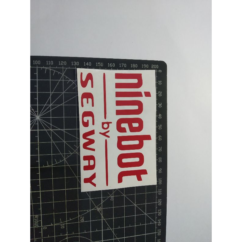stiker cutting ninebot segway