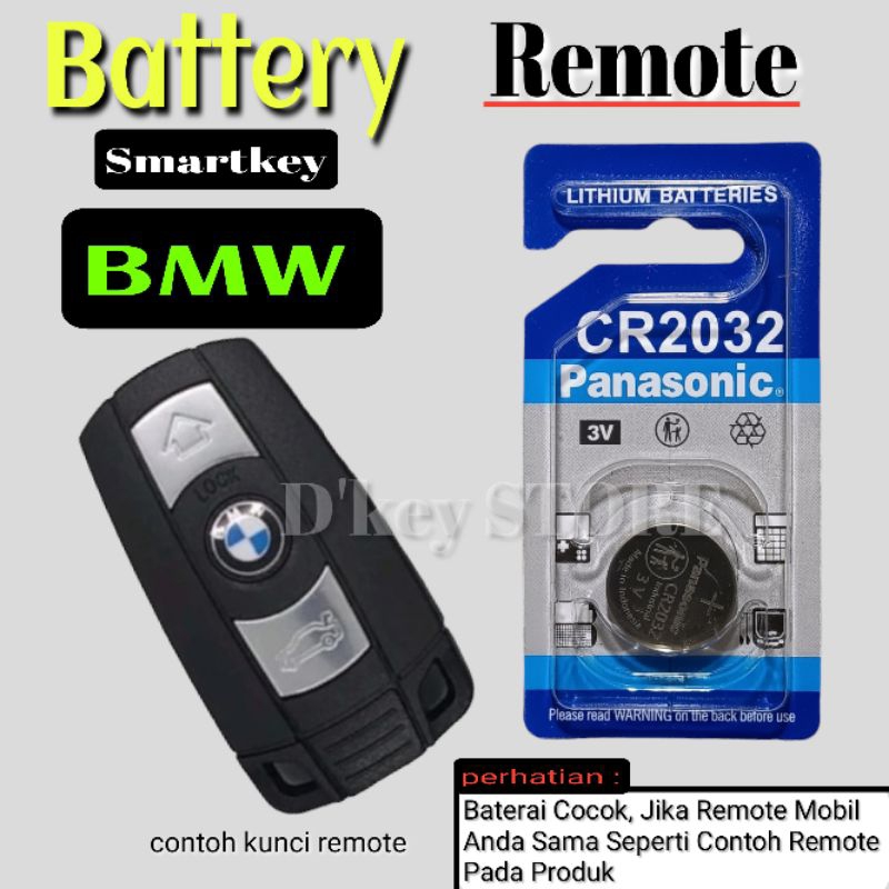 Baterai Battery Batre Batrai Batre Kunci Remote Remot Mobil Bmw Series seri 1 3 5 6 7 E60 E61 E63 E6