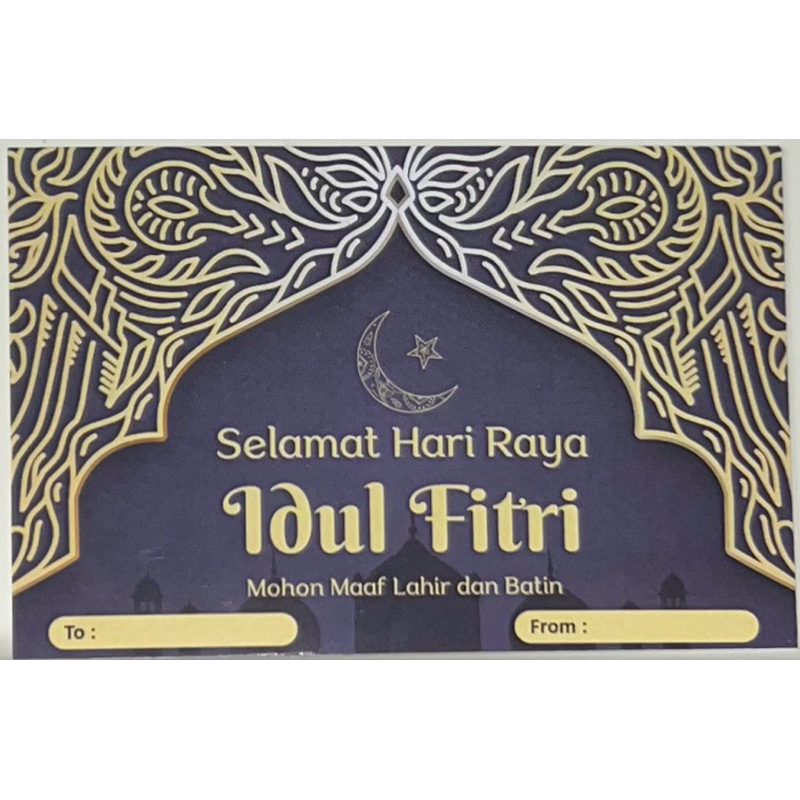 

Tambahan Kartu Ucapan & Pita