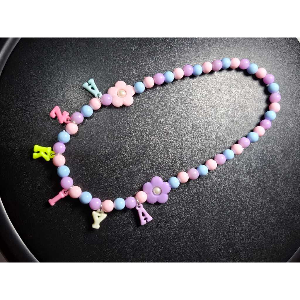 Kalung anak perempuan request nama manik manik aesthetic