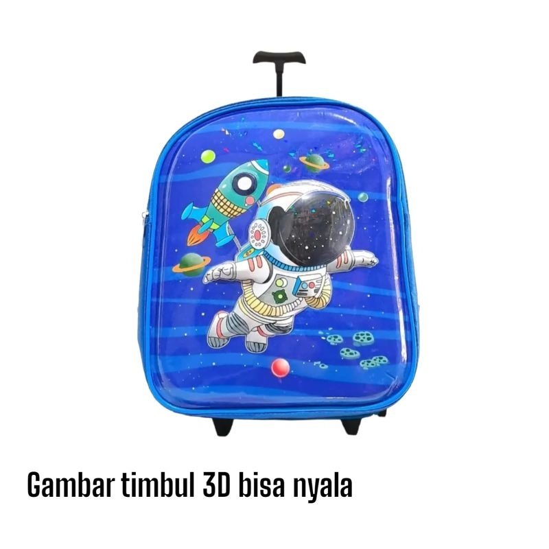 HEMAT LUAR BIASA tas sekolah troli/tas tayo troli/tas batmen troli/tas spiderman troli/tas capten