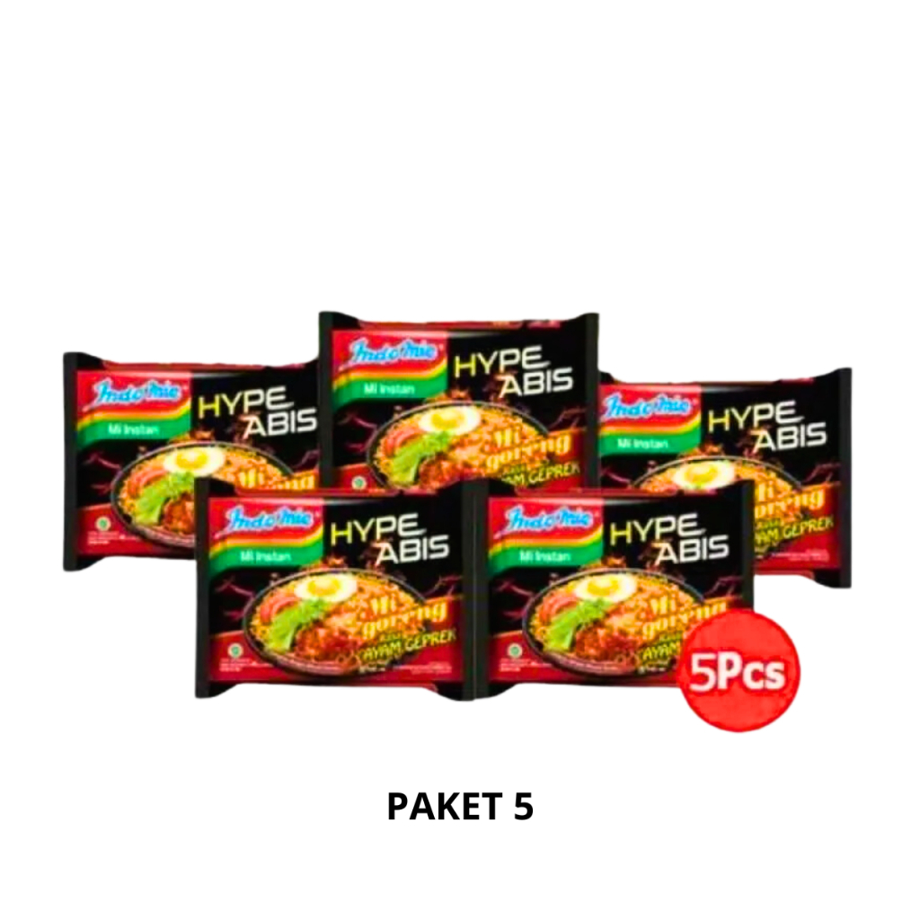 

Indomie Goreng Ayam Geprek 85gr Isi 5 Dan 10 Bungkus