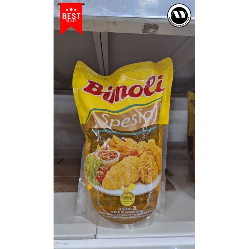 

minyak goreng bimoli special 2 Liter kemasan pouch