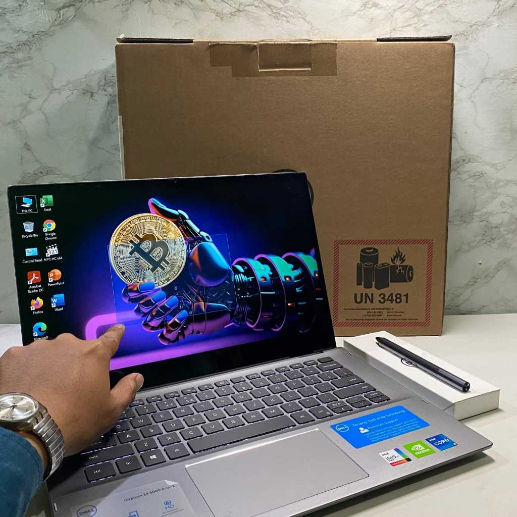 Dell Inspiron 5406 2-in1 Intel Core i5-1135G7 Ram 16GB Ssd 512GB Vga Nvidia Mx330 Toucshreen