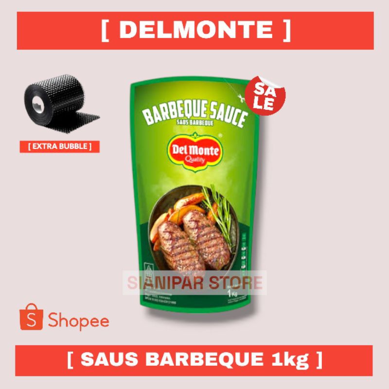 

DELMONTE Barbeque Sauce Pch 1Kg [ Gratis Pengemasan Dengan Bubble Wrap ]
