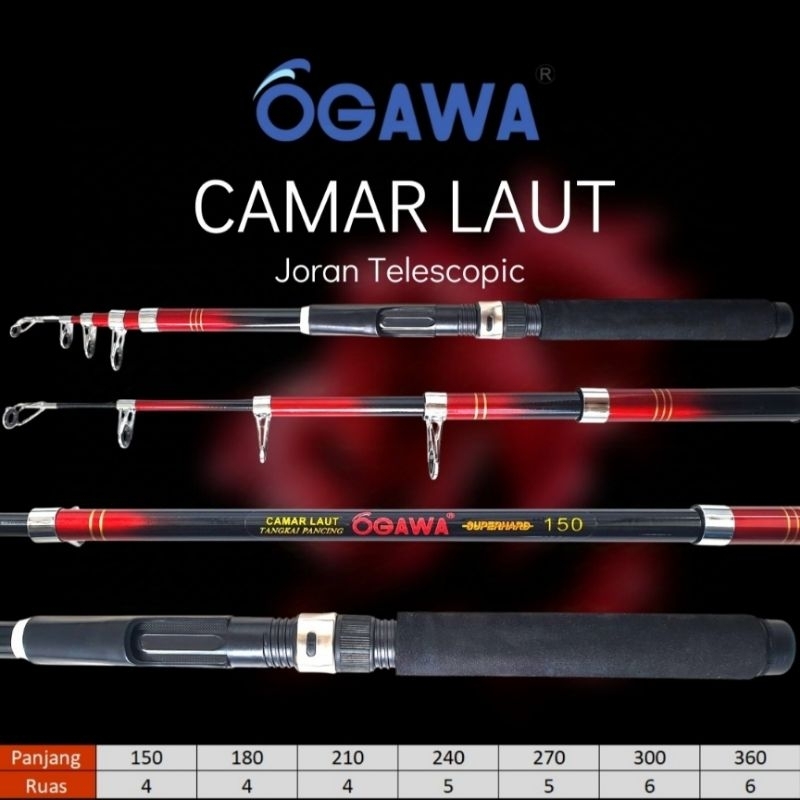 Joran Telescopic Carbon Ogawa Camar Laut AP