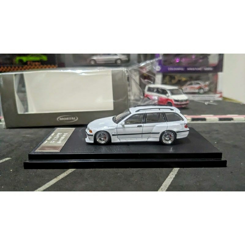 Diecast Mortal BMW E36 Wagon White