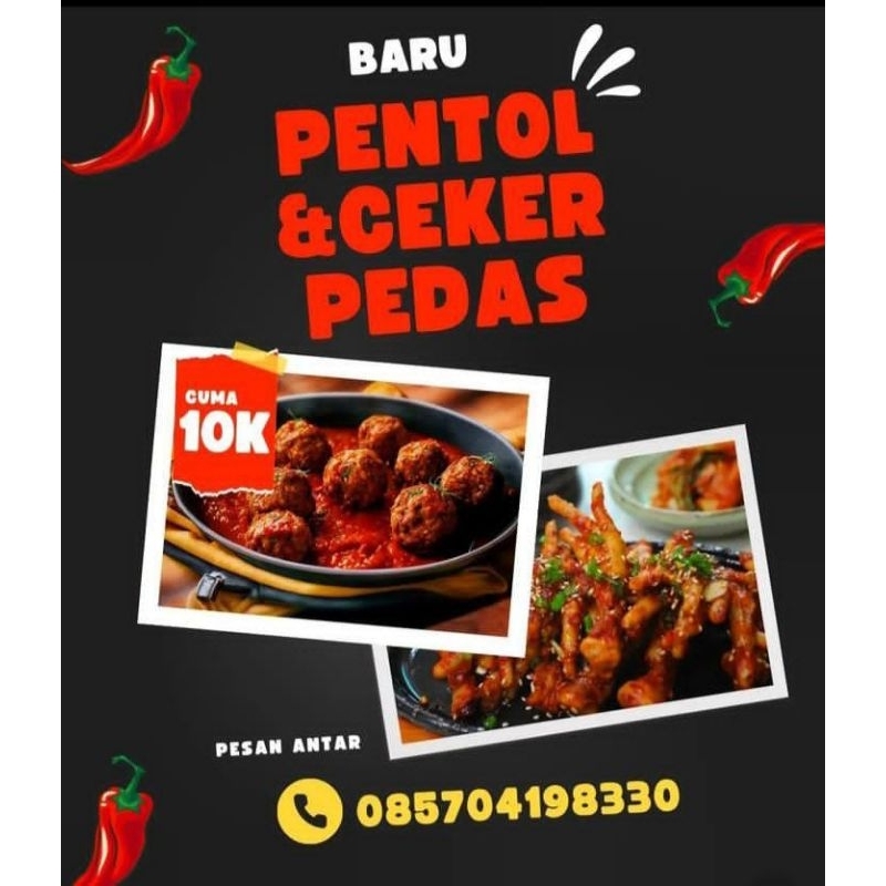 

Pentol Ceker Pedas