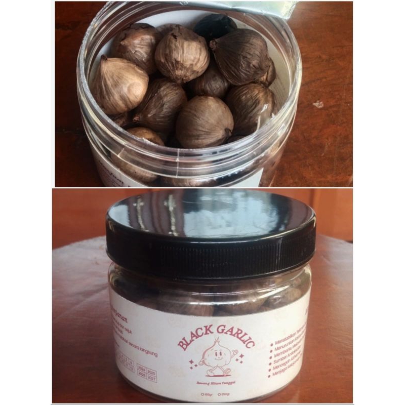 

Black Garlic Bawang Hitam Tunggal 150 gr