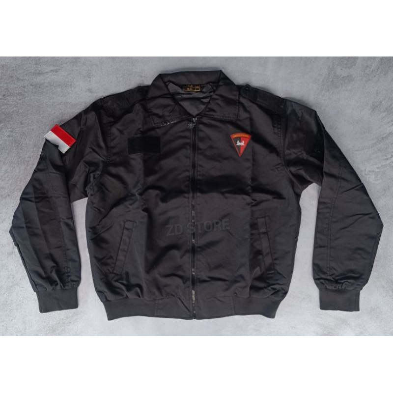 Jaket Jatah Brimob Hitam Tactical/Jaket Brimob Hitam