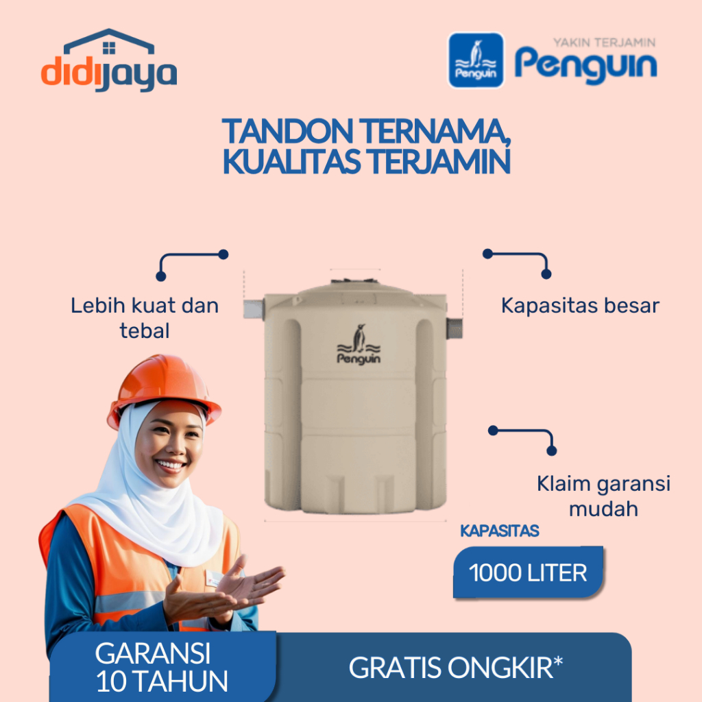 Septic Tank Biorotech Penguin BIO 100 1000 Liter | Septic Tank Biorotech