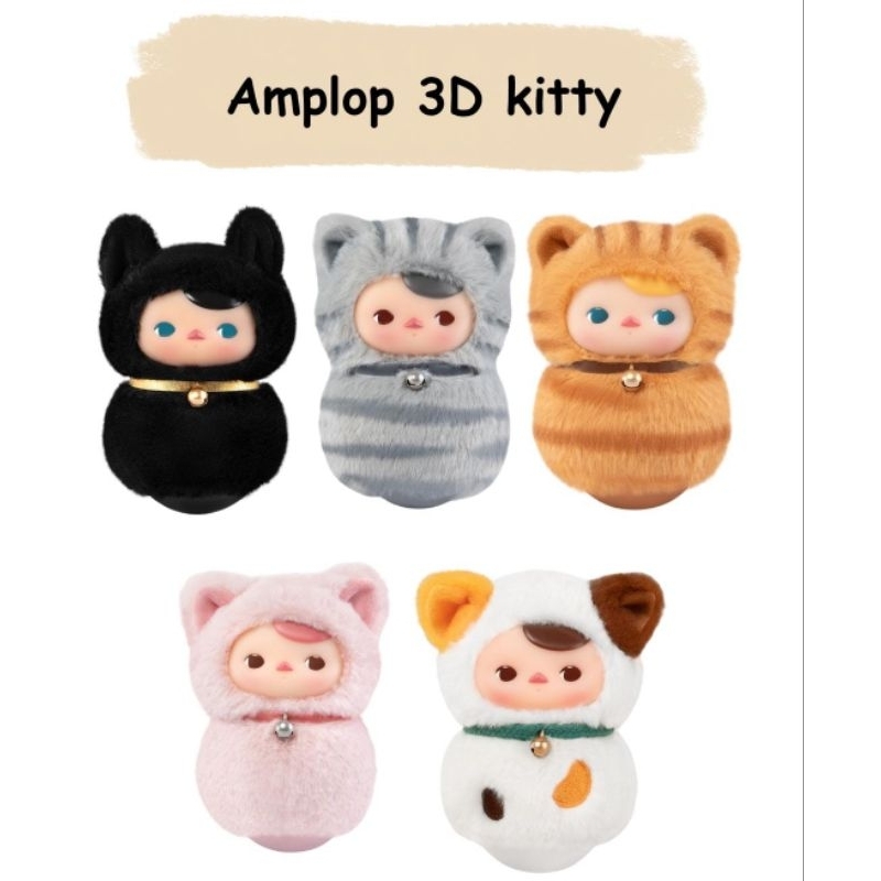 

AMPLOP 3D motif KITTY