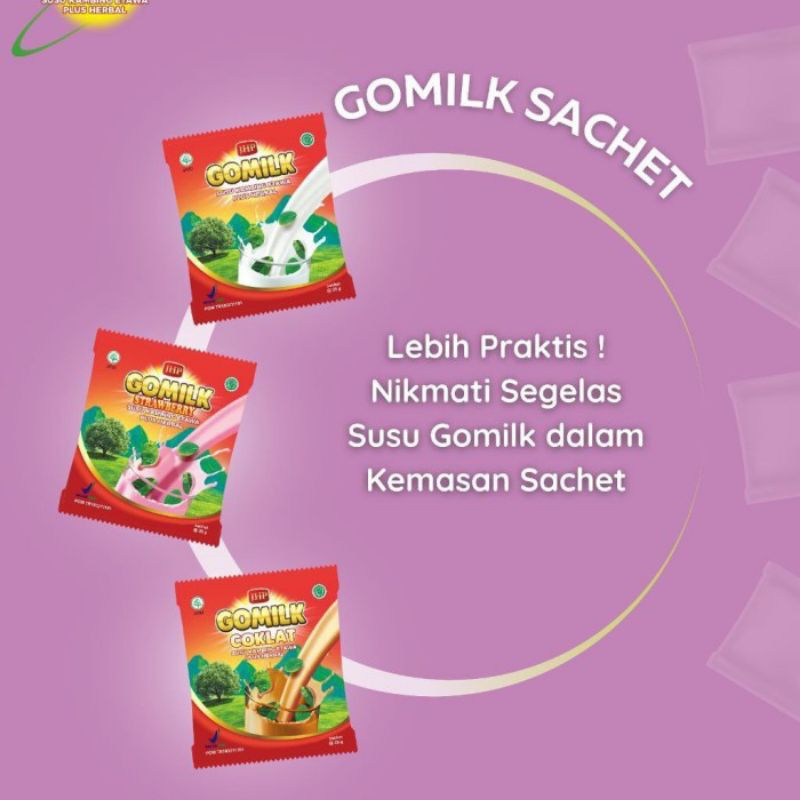 

gomilk renceng (10 sachet) @25g susu kambing etawa plus herbal superfood