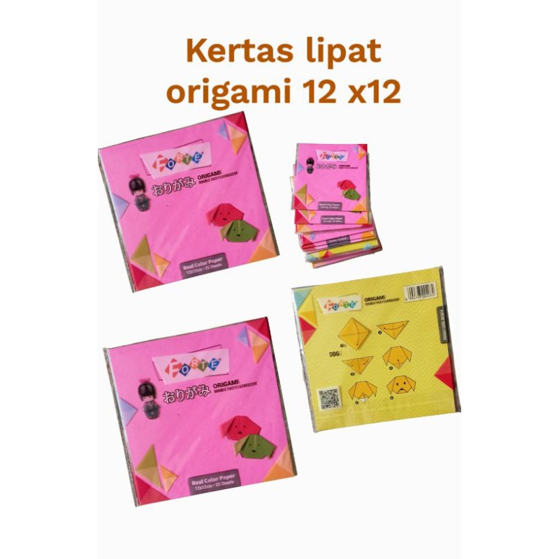 

Origami kertas lipat warna-warni 12 x 12 cm 25 sheets