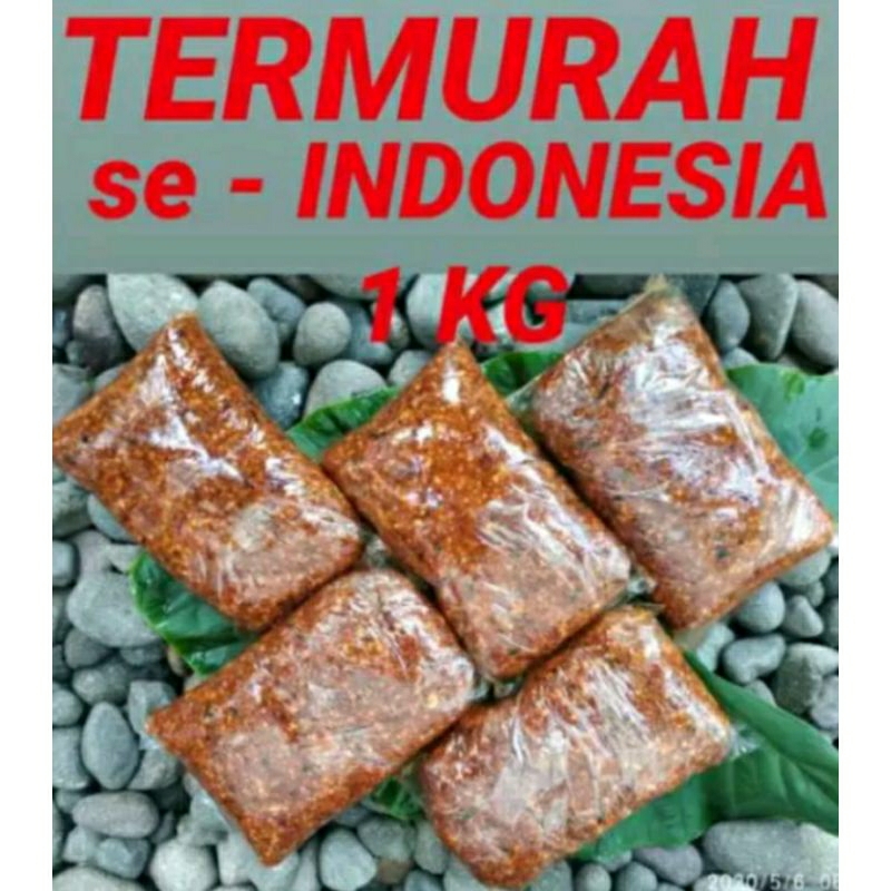 

SAMBAL KACANG /SAMBAL PECEL ORIGINAL ASLI ENAK PEDAS WANGI DAUN JERUK 50 GRAM
