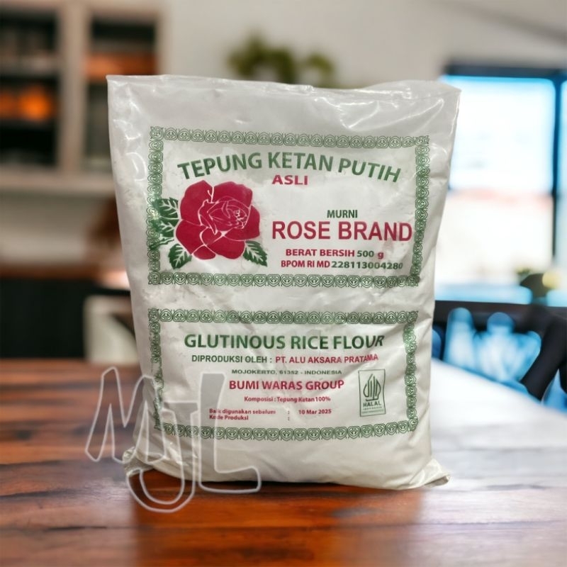 

Rosebrand Tepung Ketan Putih / Glutions Rice Flour 500gram