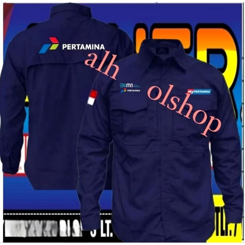 kemeja tactical Pertamina baju tactical Pertamina seragam tactical Pertamina kemeja Pertamina baju P