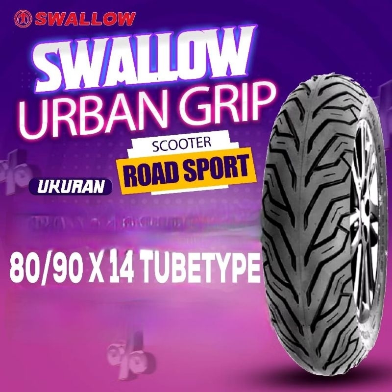 Ban Swallow SC - 109R Urban Grip 80/90-R14 Tubless