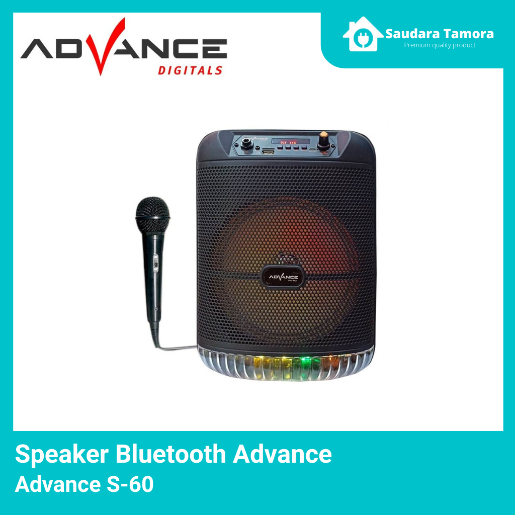 Speaker Bluetooth Advance 8inch - S-60