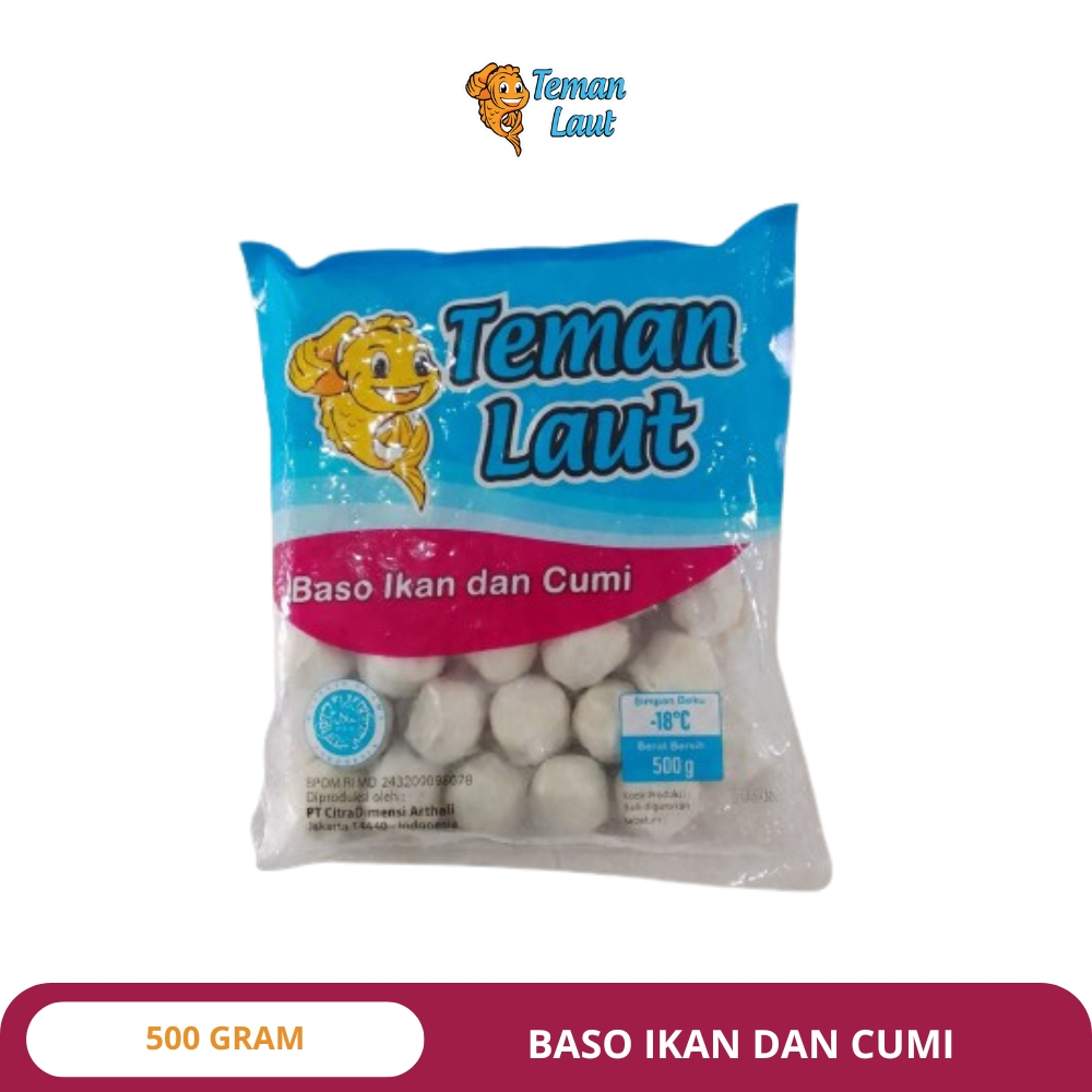 

TEMAN LAUT - Baso Ikan dan Cumi - 500 GRAM